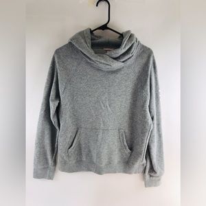 Victoria’s Secret sport grey hoodie women’s XS side zipper arm logo
